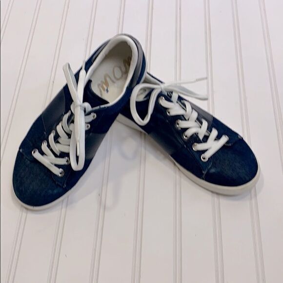 Sam Edelman Marquette Denim Navy Sneakers - Picture 1 of 9